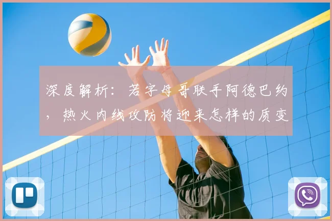 深度解析：若字母哥联手阿德巴约，热火内线攻防将迎来怎样的质变？